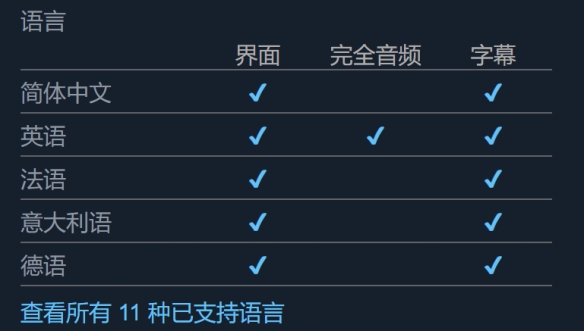 地下车库游戏支持中文吗-地下车库支持语言介绍