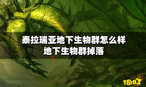 泰拉瑞亚地下生物群怎么样地下生物群掉落 