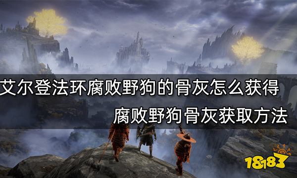 艾尔登法环腐败野狗的骨灰怎么获得腐败野狗骨灰获取方法 