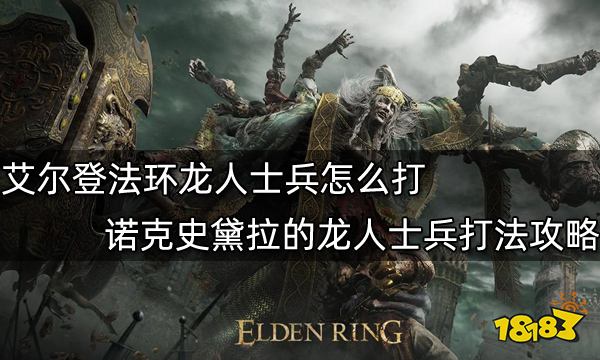 艾尔登法环龙人士兵怎么打诺克史黛拉的龙人士兵打法攻略 