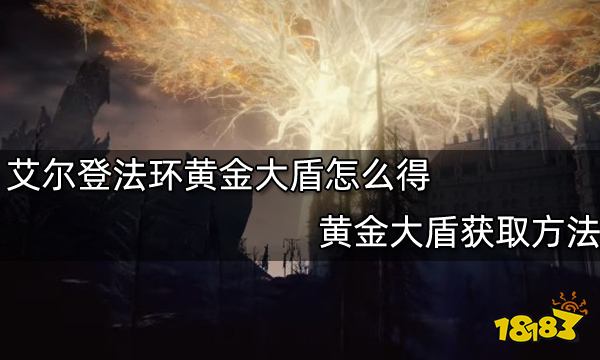 艾尔登法环黄金大盾怎么得黄金大盾获取方法 