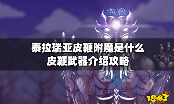 泰拉瑞亚皮鞭附魔是什么皮鞭武器介绍攻略 