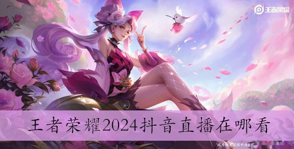 王者荣耀2024抖音直播在哪看 