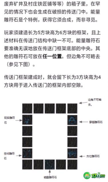 我的世界虚无世界3传送门怎么激活-虚无世界3mod传送门激活方法 