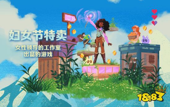 Steam妇女节特卖进行中：关注女性领导的游戏工作室 