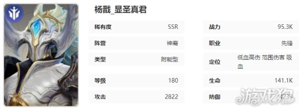 星际52区杨戬技能是什么 显圣真君角色属性