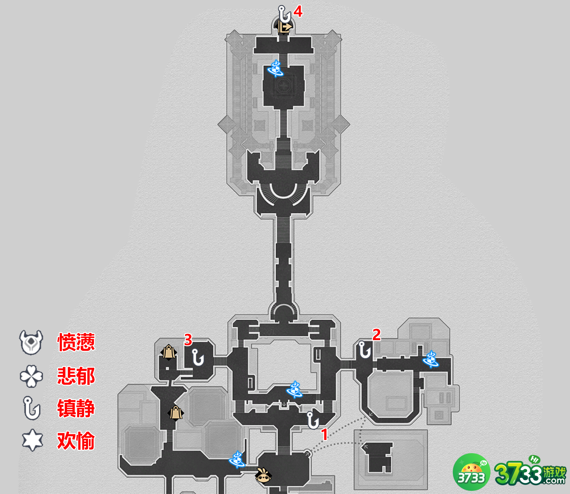 崩坏星穹铁道2.2情绪齿轮收集攻略-崩坏星穹铁道2.2匹诺康尼全情绪齿轮收集