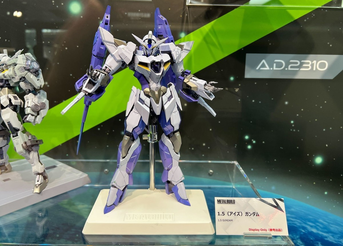 万代SPIRITS：METAL BUILD 1.5高达手办展出