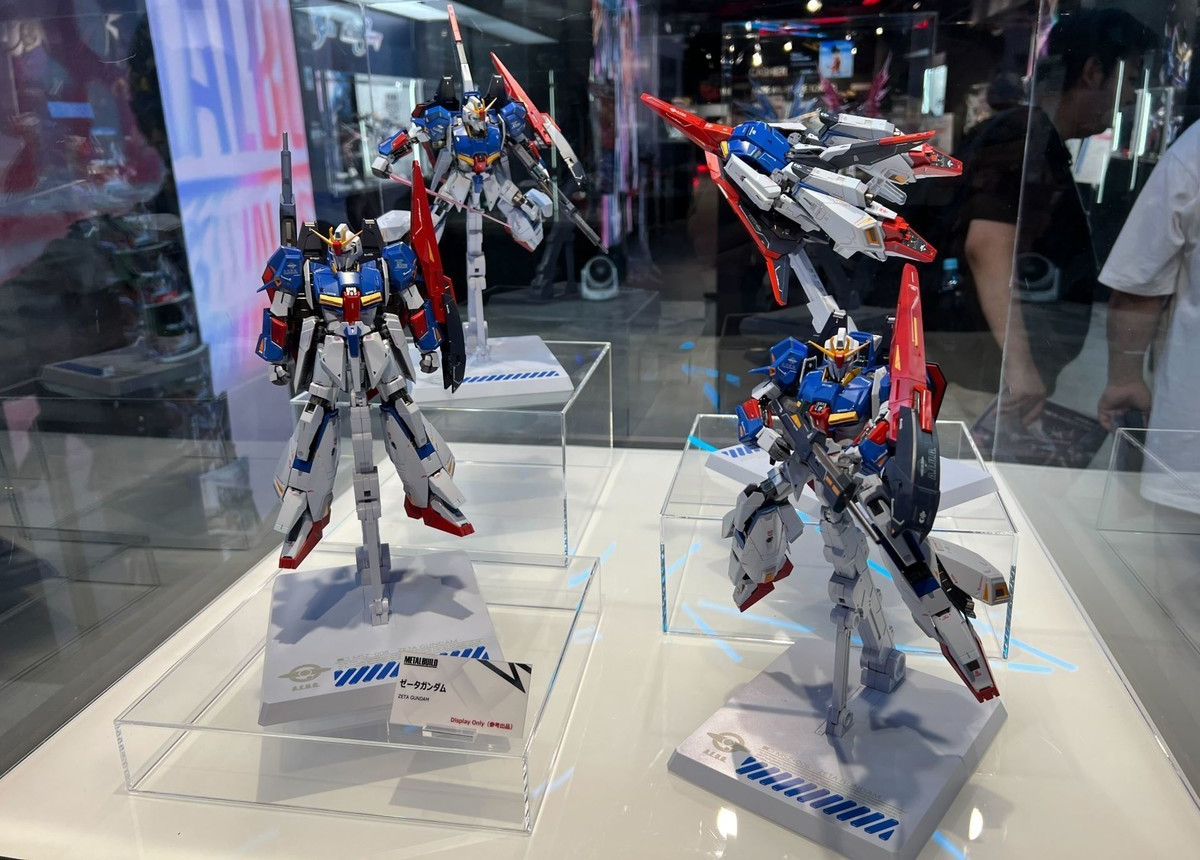 万代新高达模型展  METAL BUILD Z高达登场