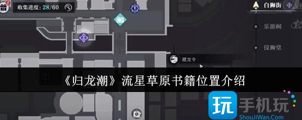 《归龙潮》流星草原书籍位置介绍