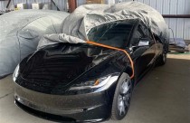 特斯拉Model3新款实车首曝：大灯更精神、颜值再提升 