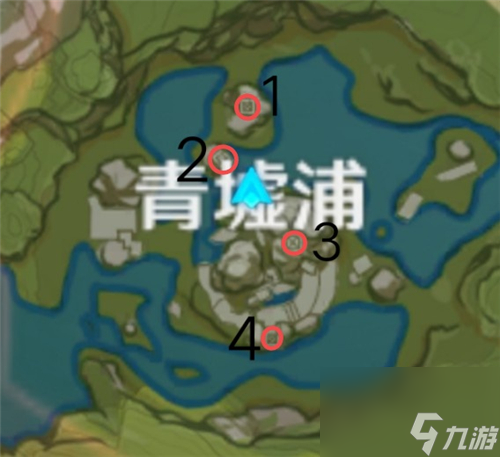 五个印记在哪里介绍原神无名的宝藏青墟浦印记在哪 