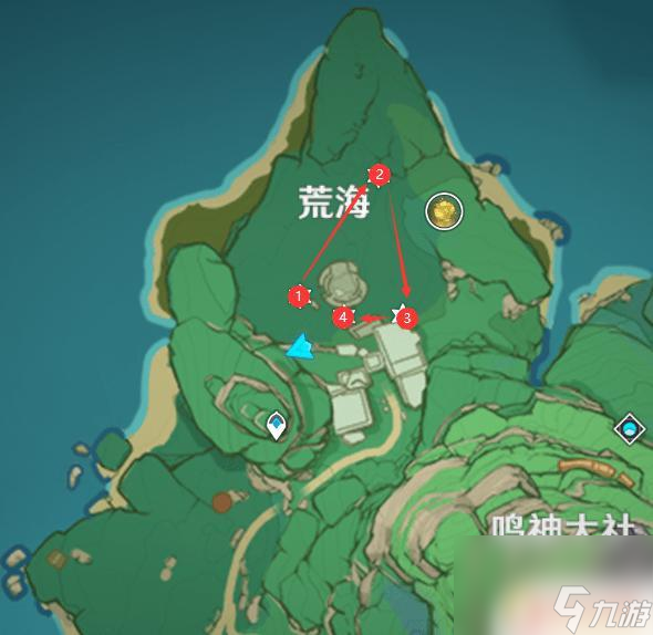 原神荒海的海底世界怎么去原神荒海海底探险攻略 