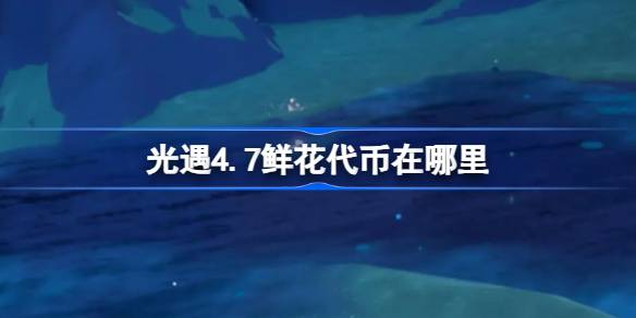 光遇4.7鲜花代币在哪里-光遇4月7日花憩节活动代币收集攻略