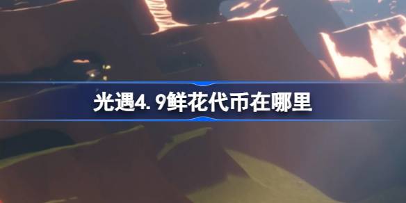 光遇4.9鲜花代币在哪里-光遇4月9日花憩节活动代币收集攻略