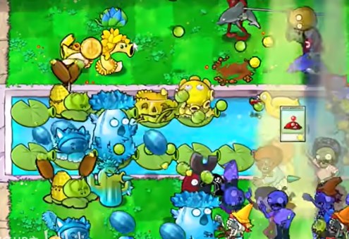 PVZ杂交版迷你游戏种子雨过关攻略