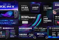 超长续航+散热升级+手感进阶 ROG掌机X 5799开启预约