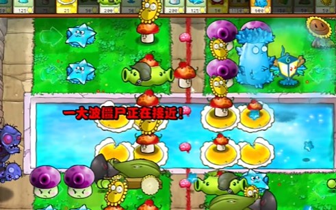 PVZ杂交版益智模式过关斩僵通关流程分享