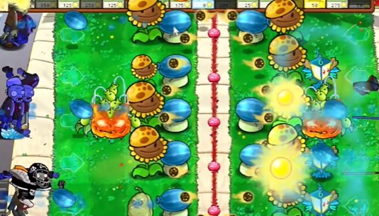 PVZ杂交版益智模式两面夹击通关图文攻略