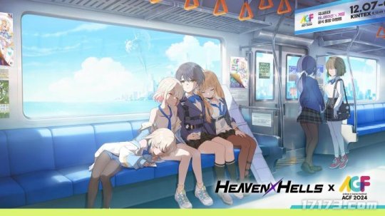 校园主题 韩国二次元新作《Heaven Hells》即将公开 